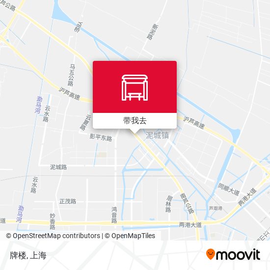 牌楼地图