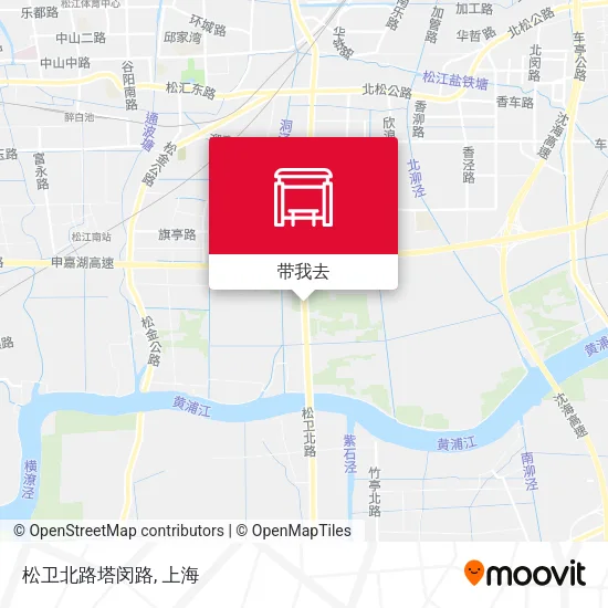 松卫北路塔闵路地图
