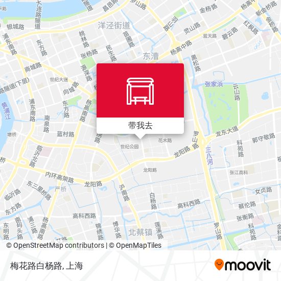 梅花路白杨路地图