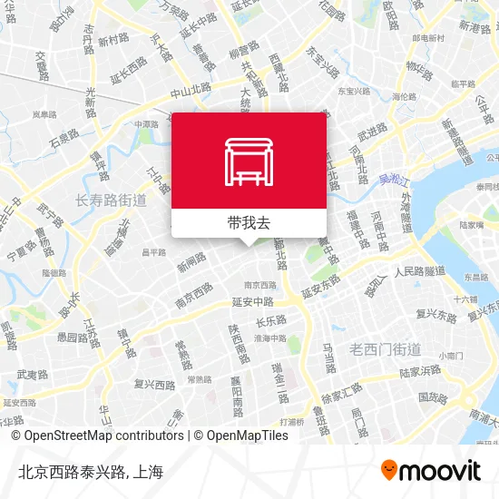 北京西路泰兴路地图