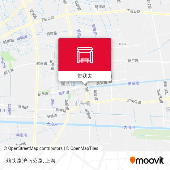 航头路沪南公路地图
