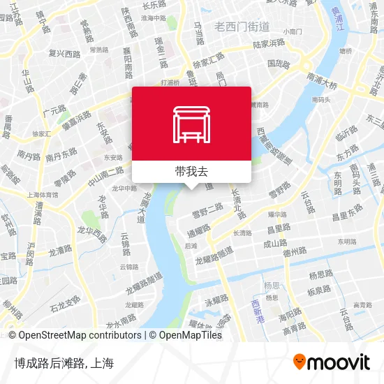 博成路后滩路地图