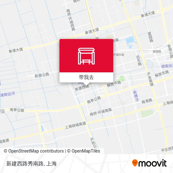 新建西路秀南路地图
