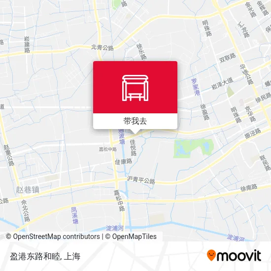 盈港东路和睦地图