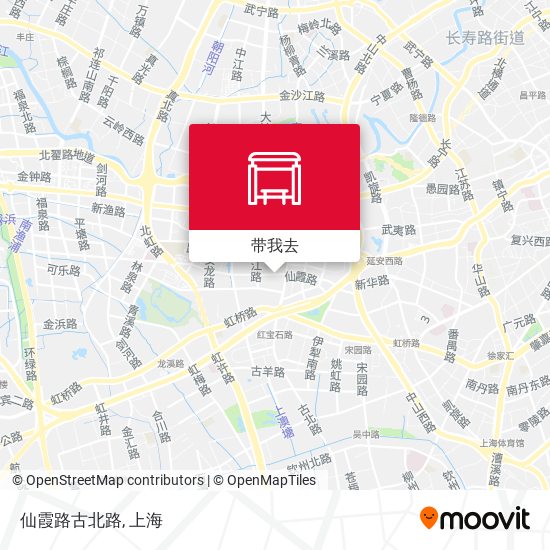 仙霞路古北路地图