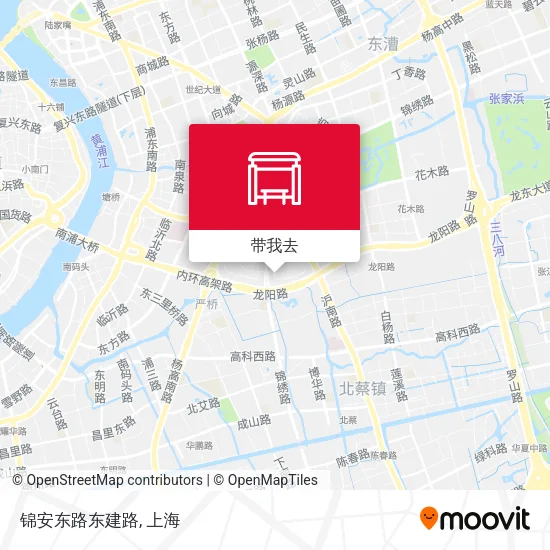 锦安东路东建路地图