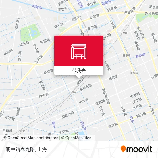 明中路春九路地图