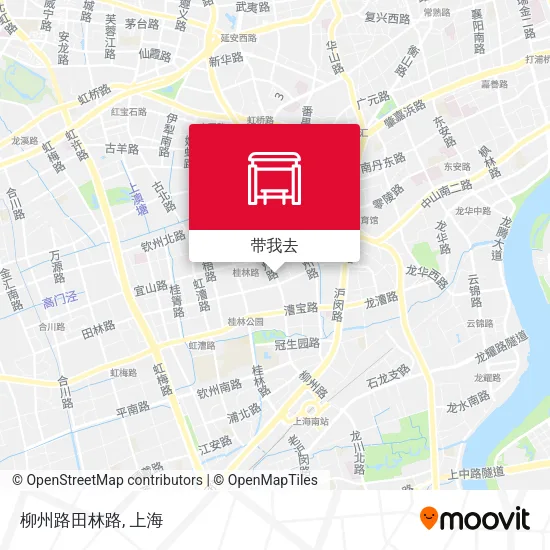 柳州路田林路地图