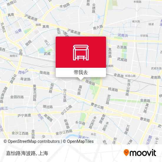 嘉怡路海波路地图
