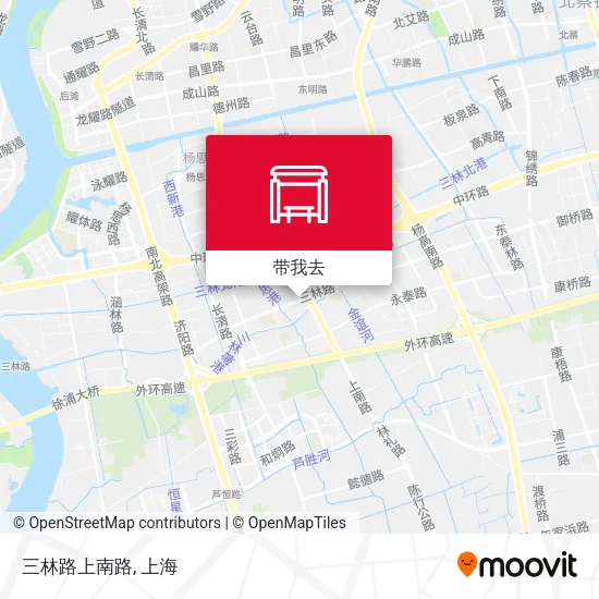 三林路上南路地图