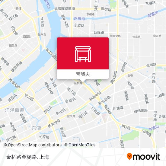 金桥路金杨路地图