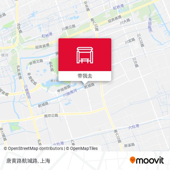 唐黄路航城路地图