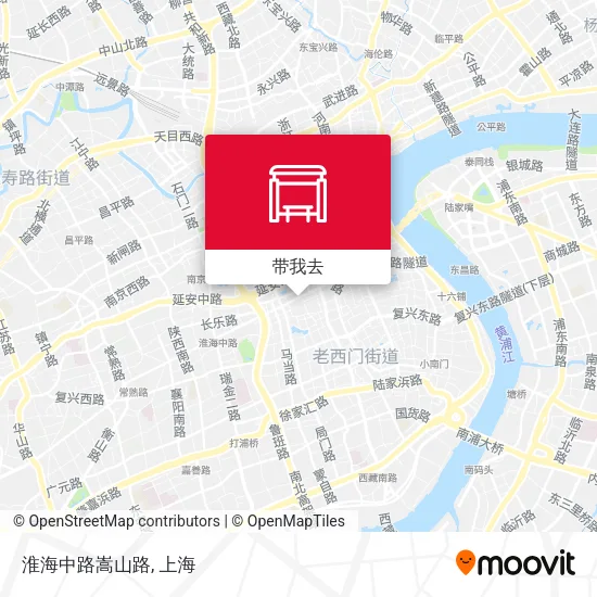 淮海中路嵩山路地图