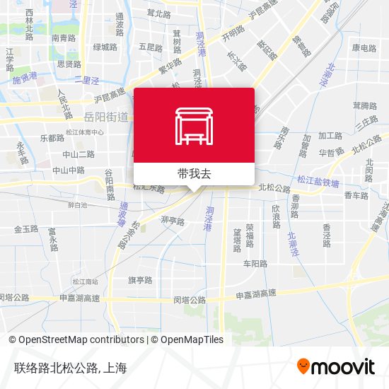 联络路北松公路地图