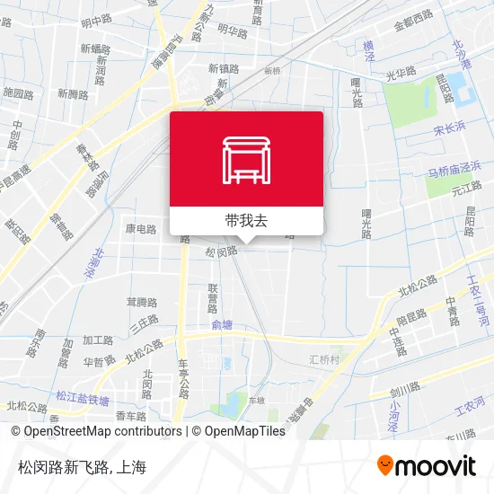 松闵路新飞路地图