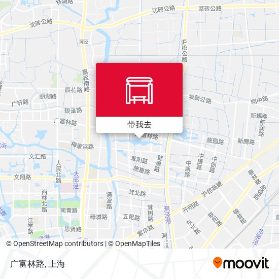 广富林路地图