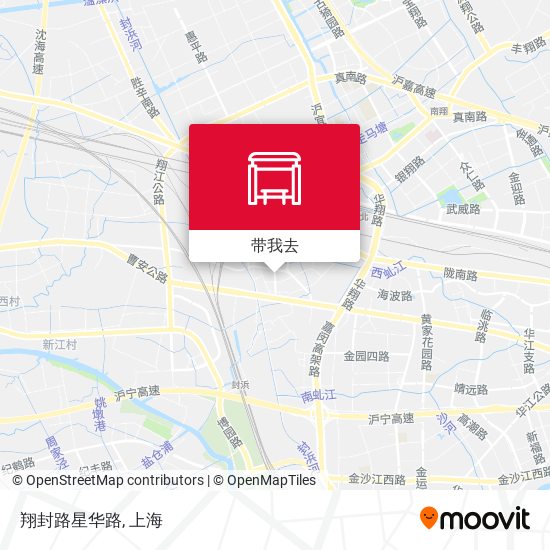 翔封路星华路地图