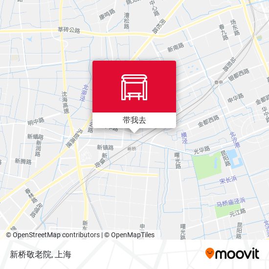 新桥敬老院地图
