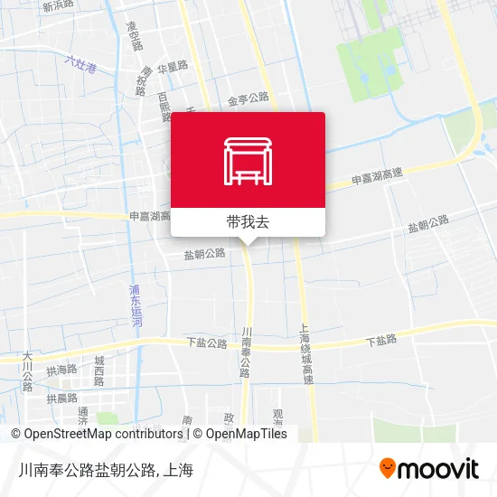 川南奉公路盐朝公路地图