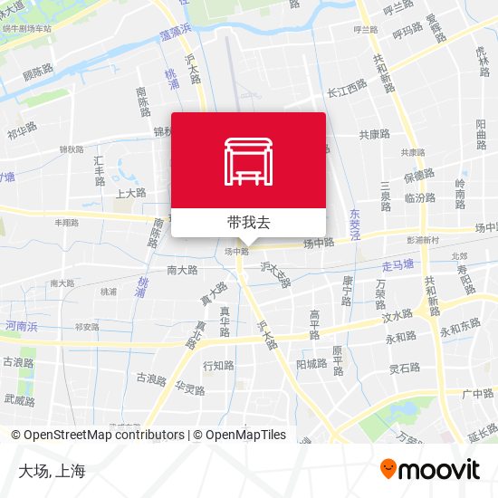 大场地图