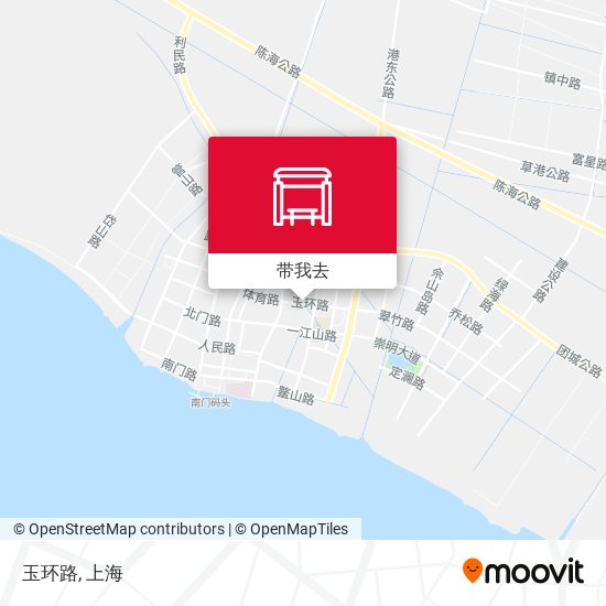 玉环路地图