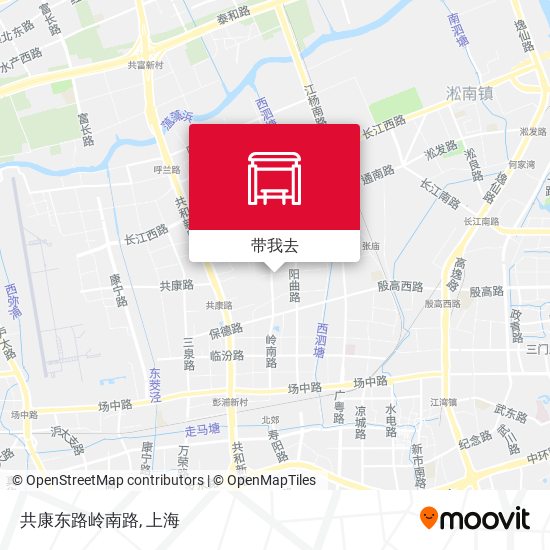 共康东路岭南路地图