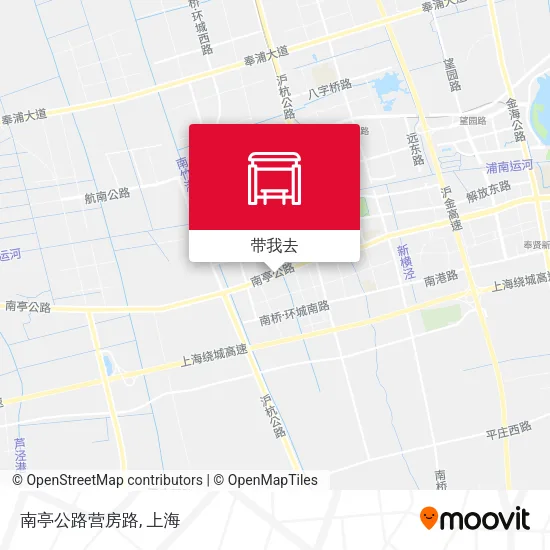 南亭公路营房路地图