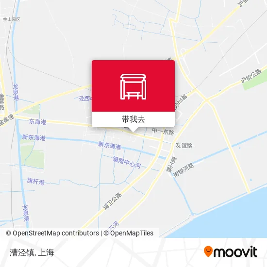 漕泾镇地图