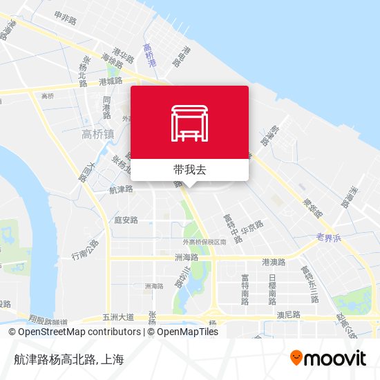 航津路杨高北路地图