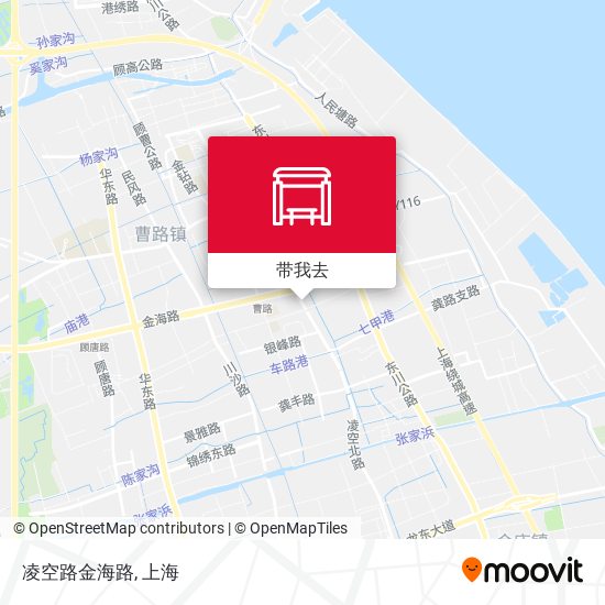 凌空路金海路地图