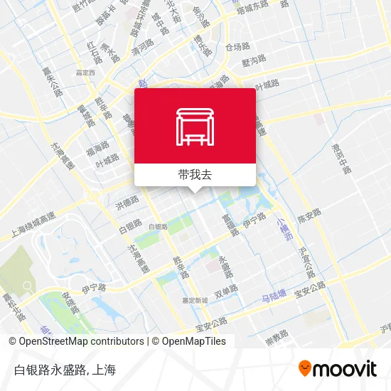 白银路永盛路地图