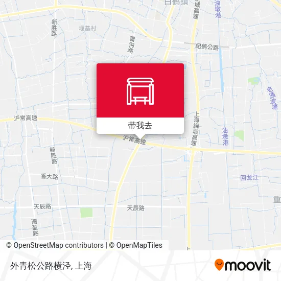 外青松公路横泾地图