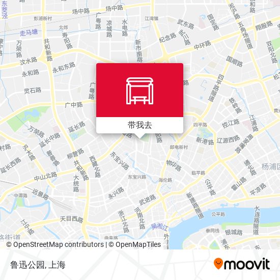 鲁迅公园地图