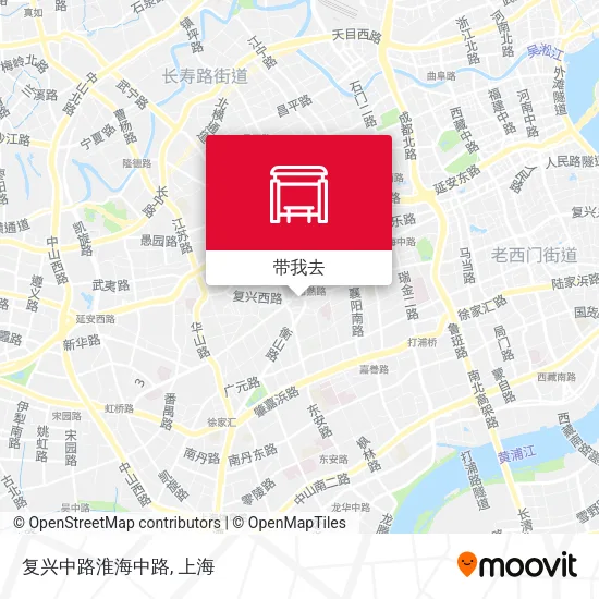 复兴中路淮海中路地图