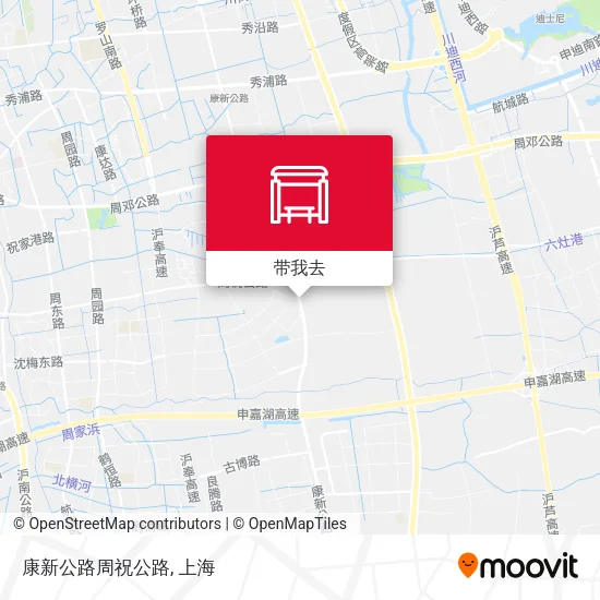 康新公路周祝公路地图