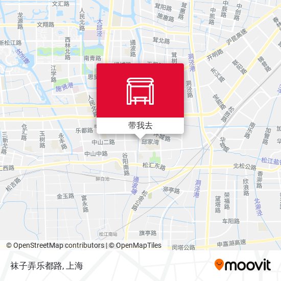 袜子弄乐都路地图