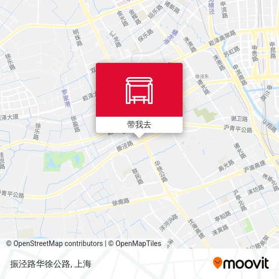 振泾路华徐公路地图