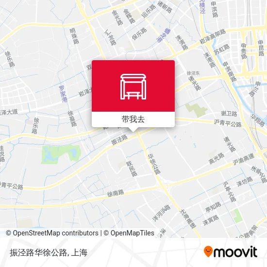 振泾路华徐公路地图