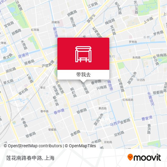 莲花南路春申路地图