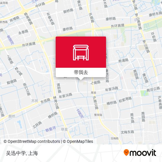 吴迅中学地图