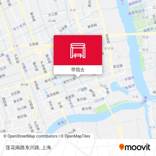 莲花南路东川路地图