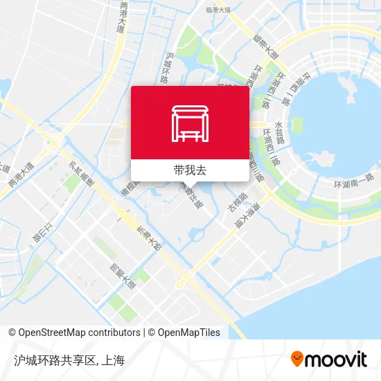沪城环路共享区地图