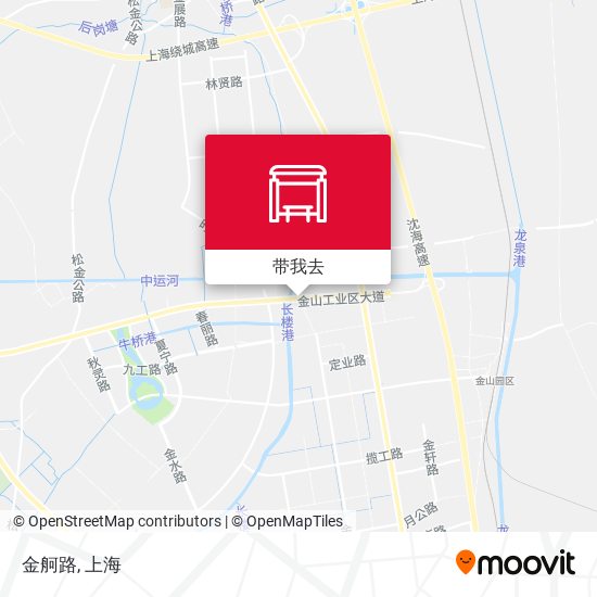 金舸路地图