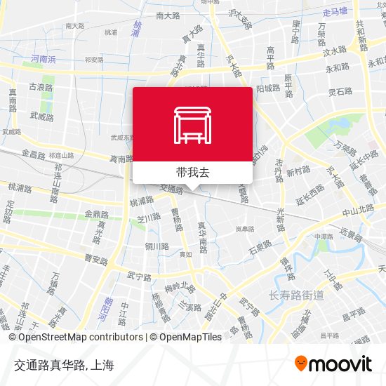 交通路真华路地图