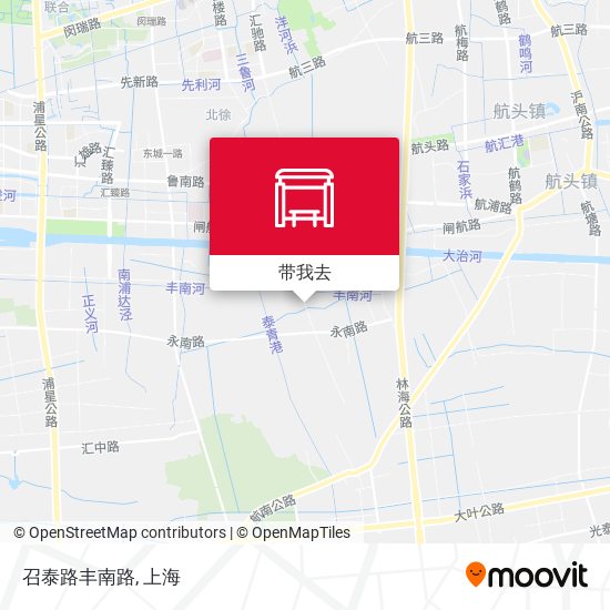 召泰路丰南路地图