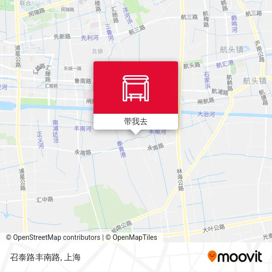 召泰路丰南路地图