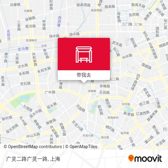 广灵二路广灵一路地图