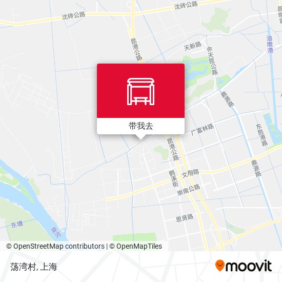 荡湾村地图
