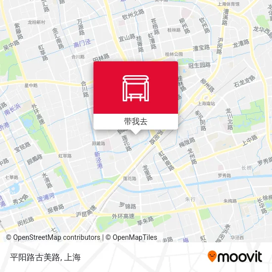 平阳路古美路地图