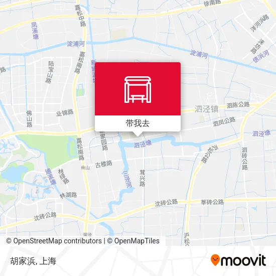 胡家浜地图